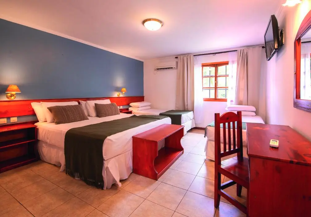 Cabañas El Leñador habitación cuádruple