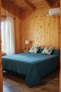 Cabañas La Amistad cama doble