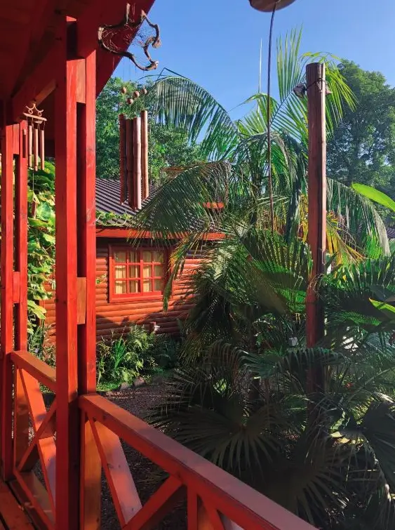 Cabañas Terra Lodge balcón