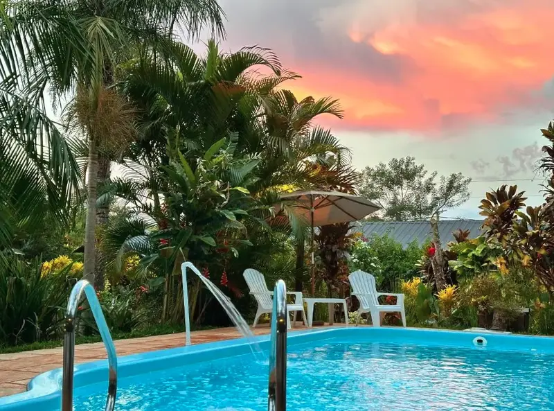 Cabañas Terra Lodge pileta
