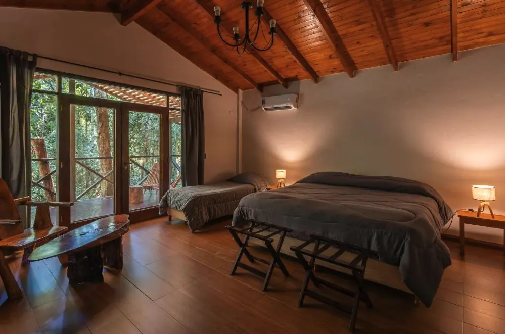 Cabañas Tierra Guaraní Lodge cama doble y cama individual
