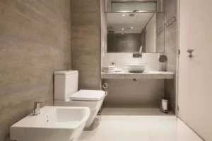 Hotel Palo Santo espejo del baño