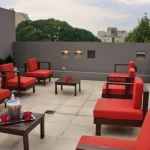 Hotel The Glu terraza