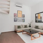 Casa Fliphaus Santa Fe sala de estar