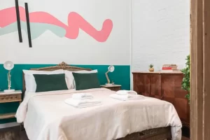 Casa Ravignani 1668 cama doble con toallas