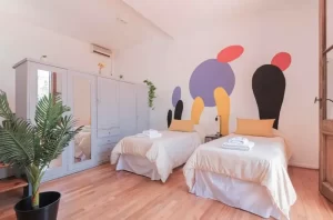 Casa Soria 5100 camas individuales con toallas