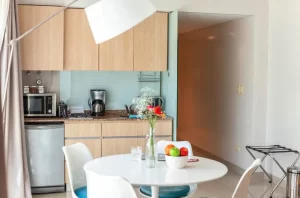 Departamentos Dream Studios BA cocina