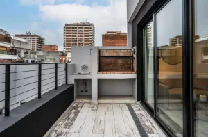 Departamentos La Vie Cañitas asador