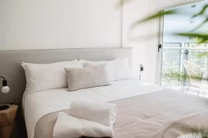Departamentos Top Rentals Palermo Hollywood cama doble con toallas