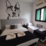 Hostel Art Factory Soho cama doble y cama individual