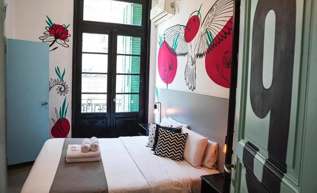 Hostel Art Factory Soho cama doble