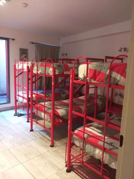 Hostel Malevo Muraña cuchetas