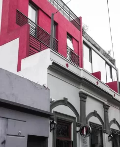 Hostel Malevo Muraña por fuera