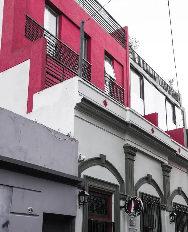 Hostel Malevo Muraña por fuera