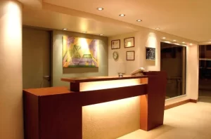 Hotel Flat Bariloche recepción