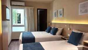 Hotel Pacífico cama doble y cama individual