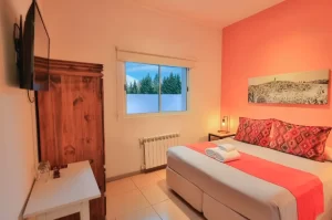 Hotel Tierra Guacha cama doble con toallas