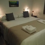 Aparthotel Umbral del Aconcagua cama doble con toallas