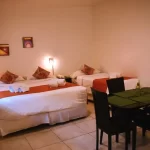 Aparthotel Umbral del Aconcagua mesa de comedor