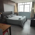 Departamento Bonarda cama doble con toallas