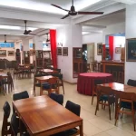 Hotel Balbi mesas para comer