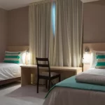 Hotel Fuente Mayor camas individuales con toallas