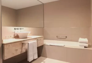 Hotel Hilton Mendoza espejo del baño