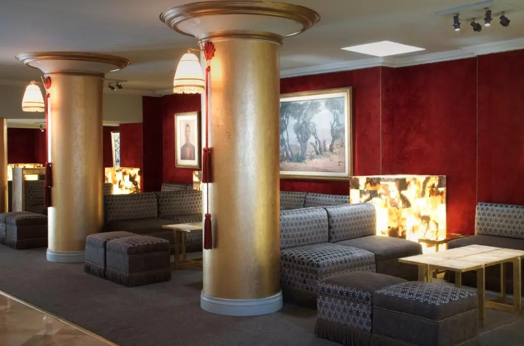 Hotel Huentala sala de estar