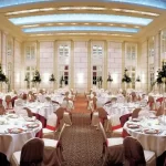 Hotel Park Hyatt Mendoza mesas para comer