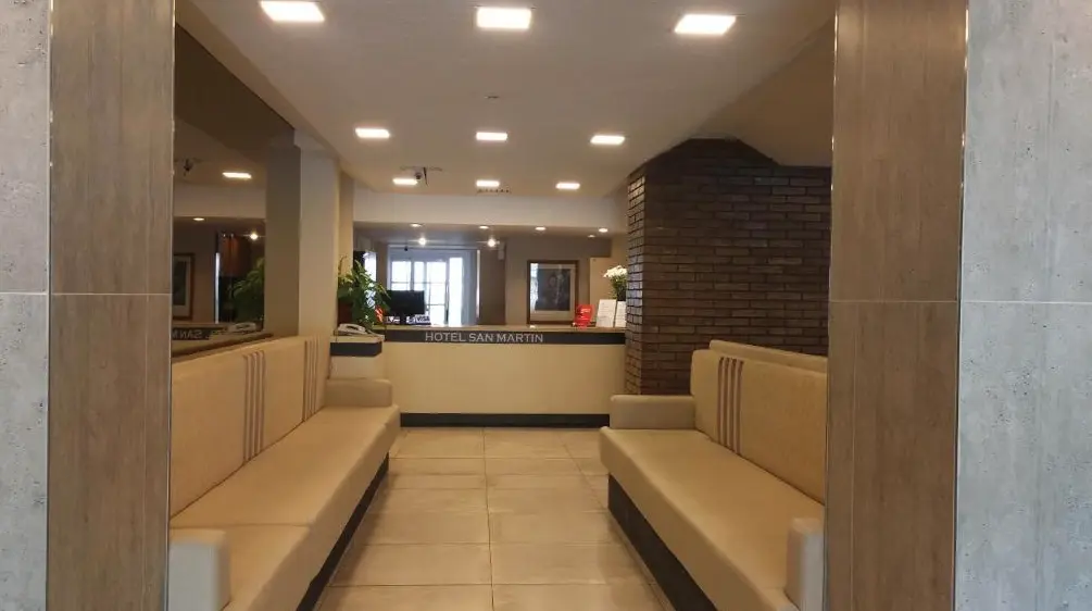 Hotel San Martín recepción