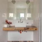 Casa Los Tulipanes espejo del baño