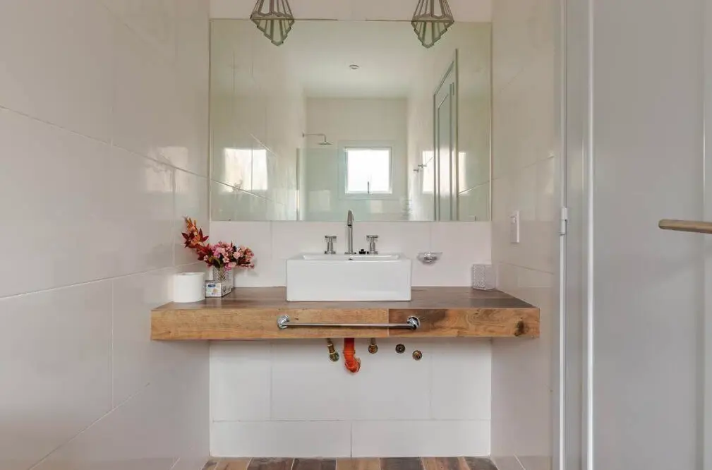 Casa Los Tulipanes espejo del baño