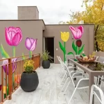 Casa Los Tulipanes terraza