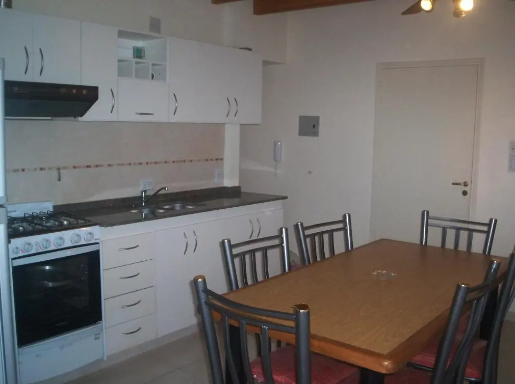 Departamentos Azul mesa de comedor